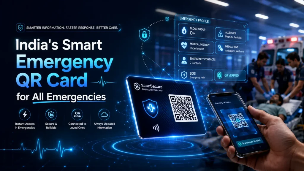 India’s Smart Emergency QR Card for All Emergencies